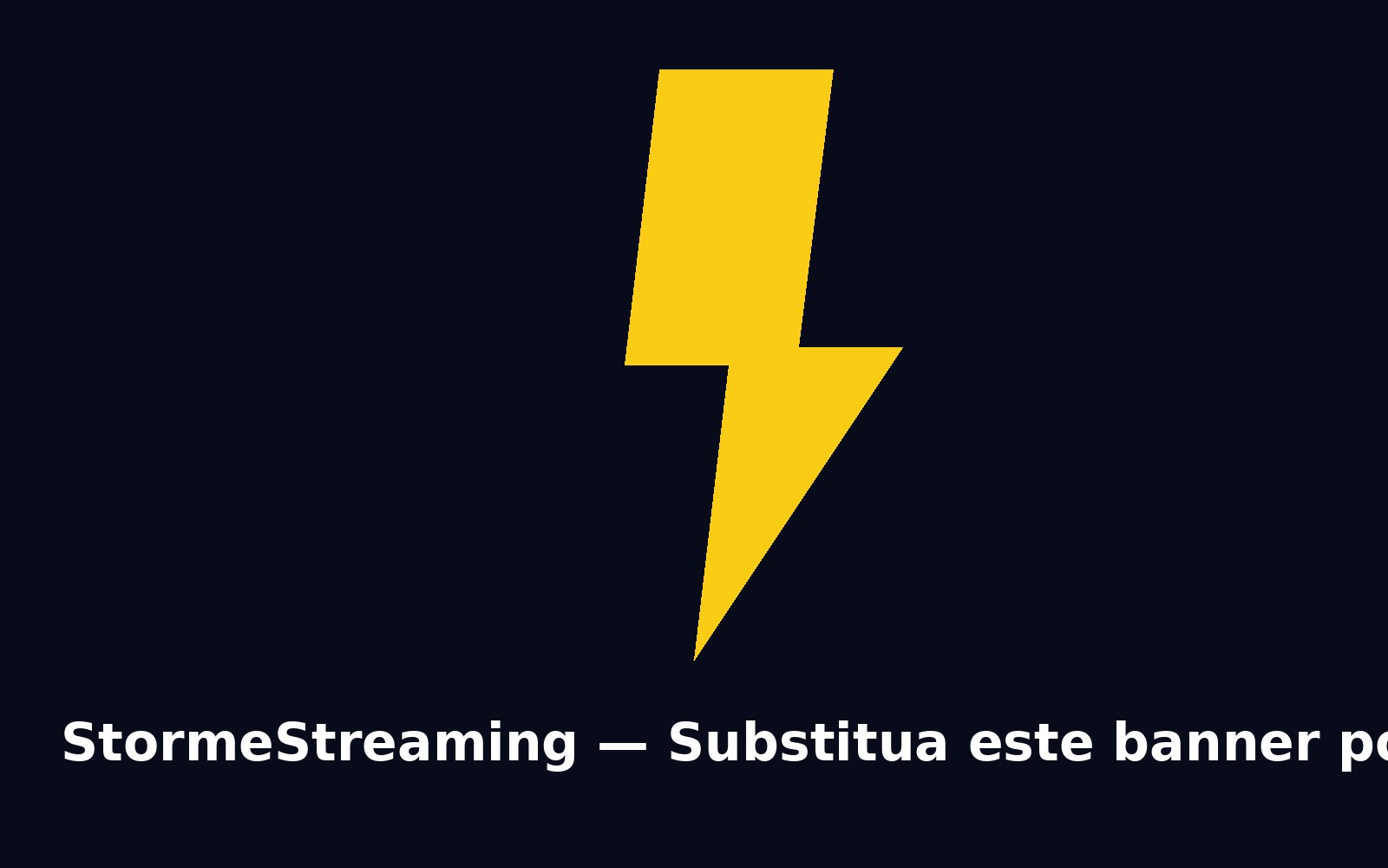 StormeStreaming - Uma trovoada de diversão